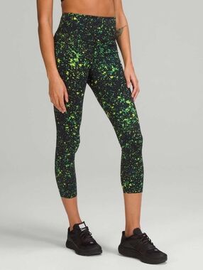 Lululemon Base Pace High-Rise Crop 23" Sparks Fly Multi